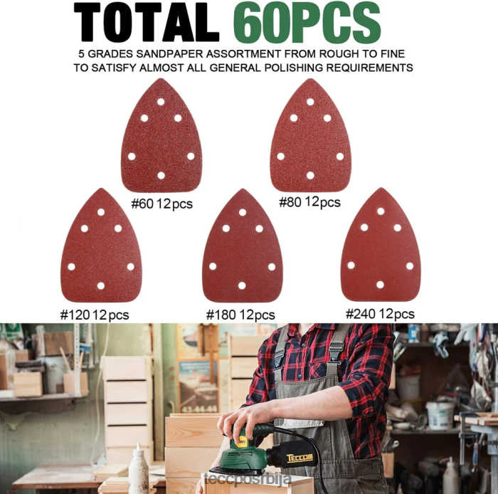 Прибор TECCPO брусни папир X0JL8631