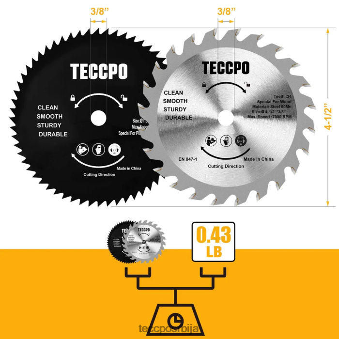Прибор TECCPO лист кружне тестере X0JL8632