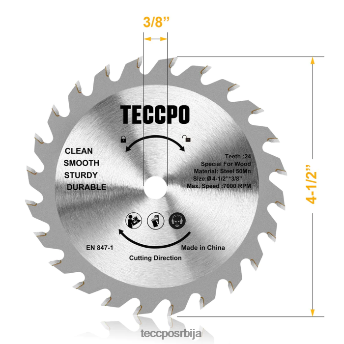 Прибор TECCPO лист кружне тестере X0JL8632