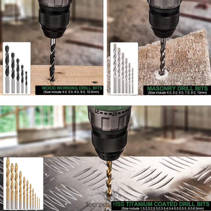 Прибор TECCPO сет бургија X0JL865