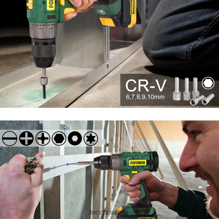 Прибор TECCPO сет бургија X0JL865