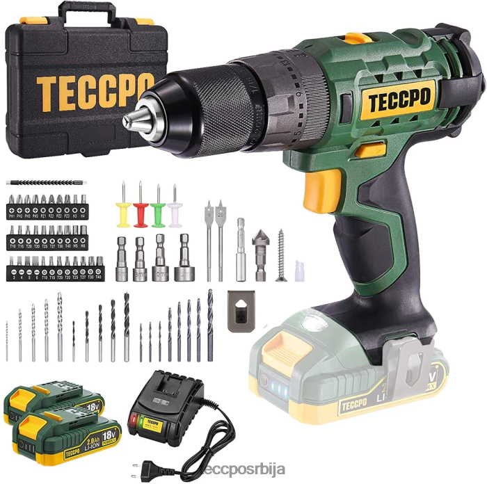 бушилице и возачи TECCPO акумулаторски одвијач 45 нм X0JL8614