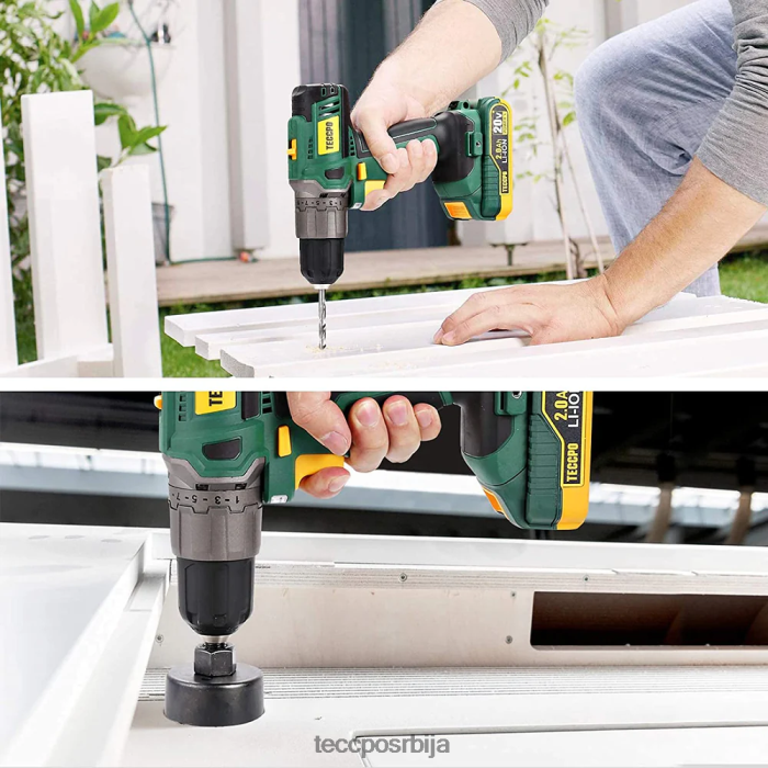 бушилице и возачи TECCPO сет акумулаторских бушилица X0JL8610