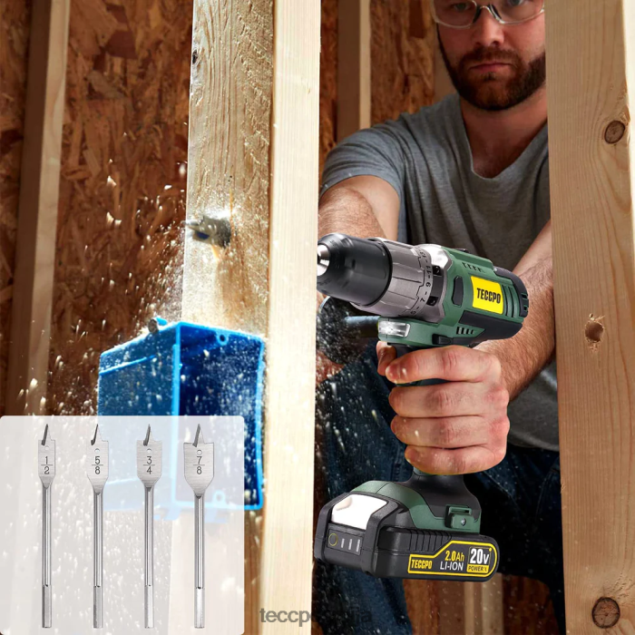 бушилице и возачи TECCPO бежични Бушилица X0JL8612