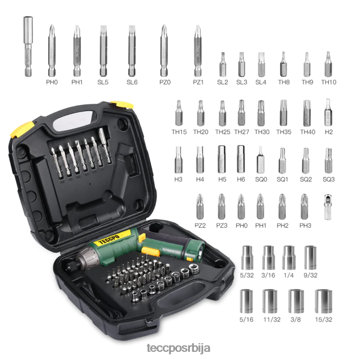 бушилице и возачи TECCPO електрични одвијач X0JL861