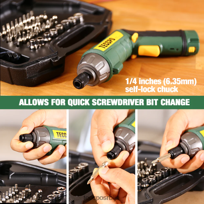 бушилице и возачи TECCPO електрични одвијач X0JL861