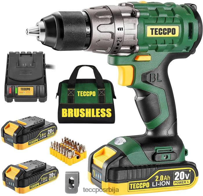 бушилице и возачи TECCPO сет акумулаторских бушилица X0JL862