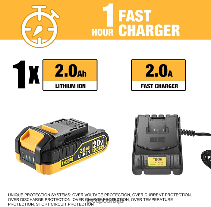 бушилице и возачи TECCPO бежични Бушилица X0JL863