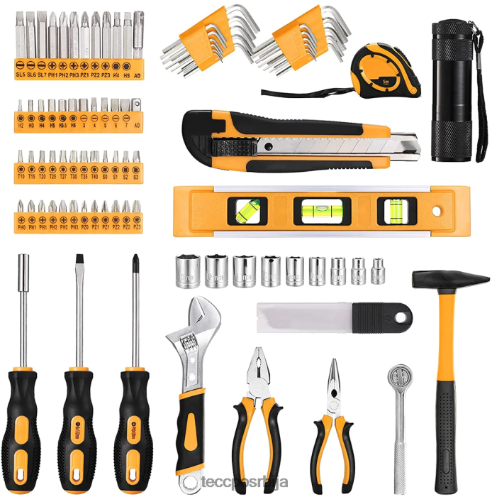 друге збирке TECCPO комплет алата за домаћинство 102 ком X0JL8662