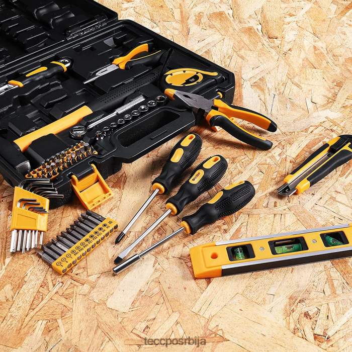 друге збирке TECCPO комплет алата за домаћинство 102 ком X0JL8662