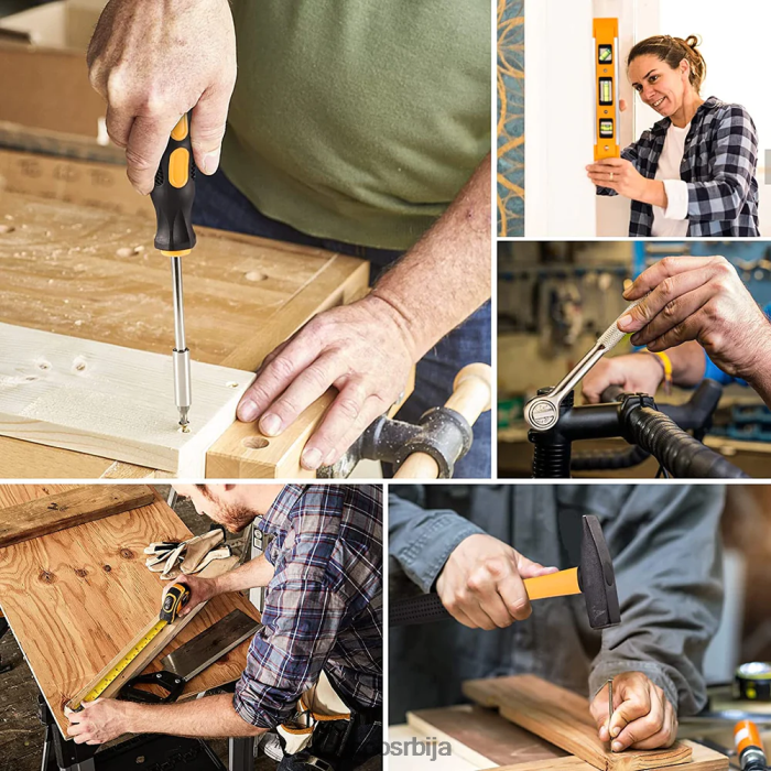 друге збирке TECCPO комплет алата за домаћинство 102 ком X0JL8662