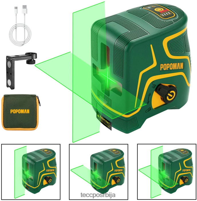 друге збирке TECCPO попоман ласерски ниво пуњиви X0JL8634