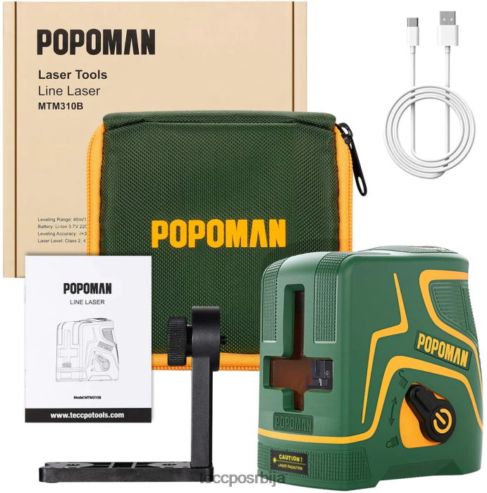 друге збирке TECCPO попоман ласерски ниво пуњиви X0JL8634