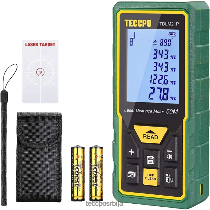 друге збирке TECCPO ласерски метар X0JL8637