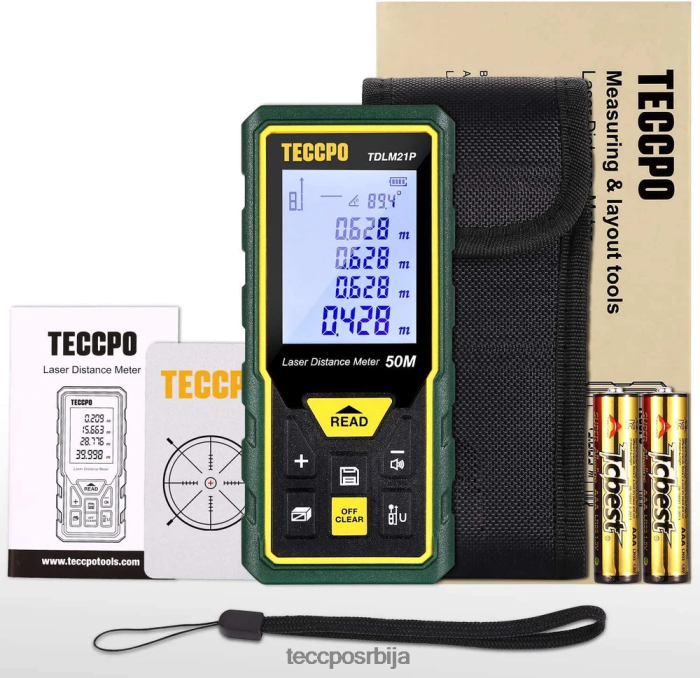 друге збирке TECCPO ласерски метар X0JL8637