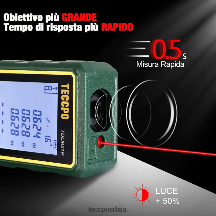 друге збирке TECCPO ласерски метар X0JL8637