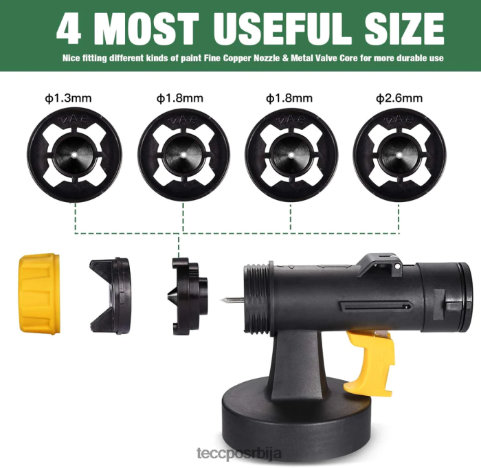 друге збирке TECCPO распршивач боје X0JL8650