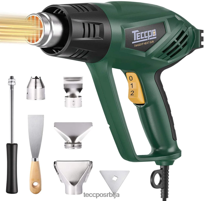 друге збирке TECCPO пиштољ за врући ваздух X0JL8651