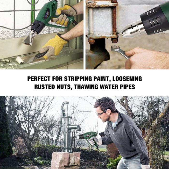 друге збирке TECCPO пиштољ за врући ваздух X0JL8651