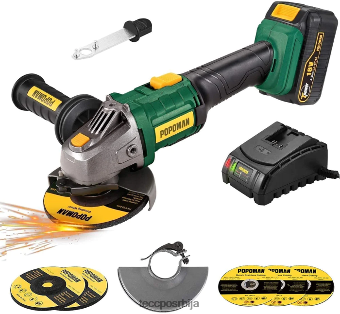 друге збирке TECCPO акумулаторске угаоне брусилице X0JL8653