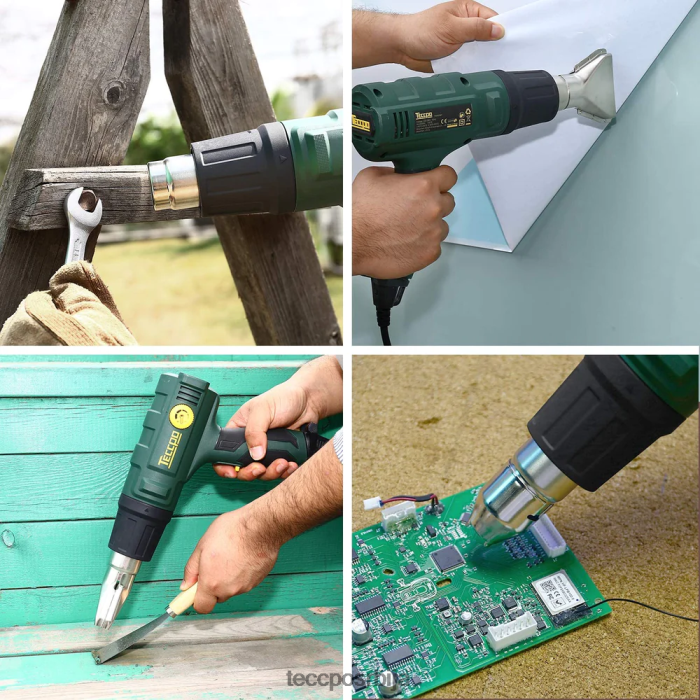 друге збирке TECCPO пиштољ за врући ваздух X0JL8654