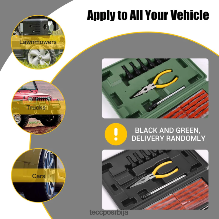 друге збирке TECCPO комплет за поправку гума X0JL8661