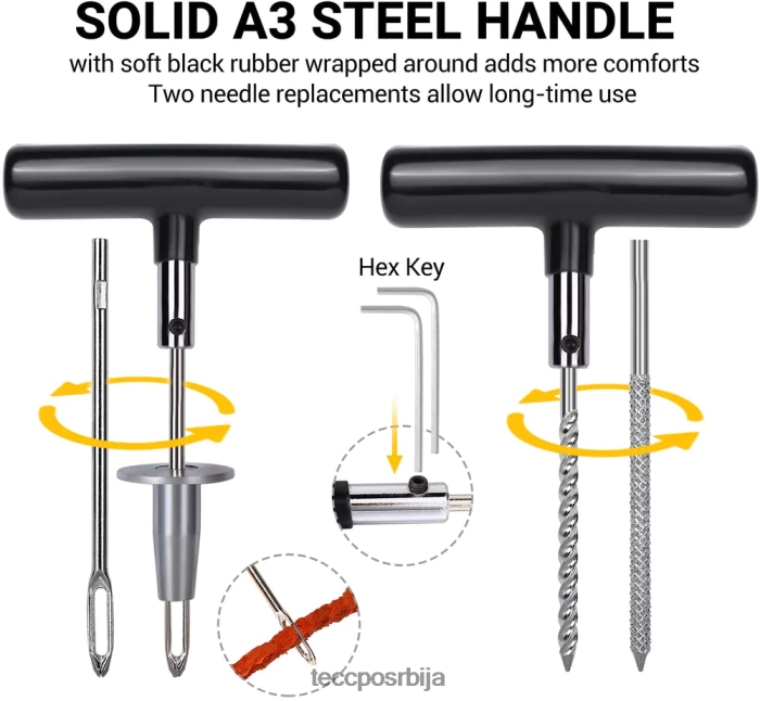 друге збирке TECCPO комплет за поправку гума X0JL8661