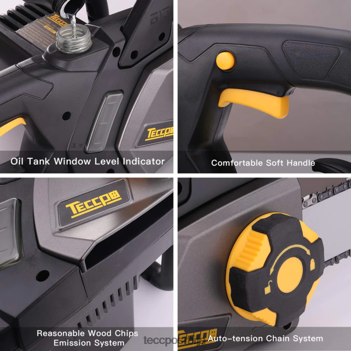 нега баште TECCPO 2400в моторна тестера са каблом X0JL8630