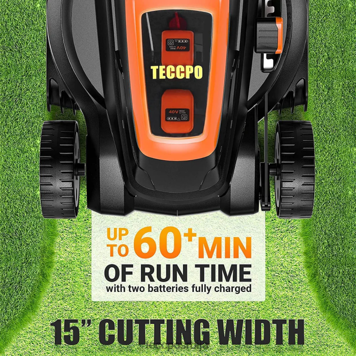 нега баште TECCPO 40в бежична косилица за траву X0JL8659