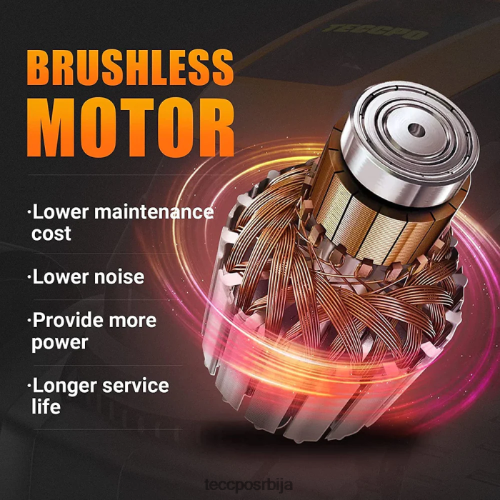 нега баште TECCPO 40в бежична косилица за траву X0JL8659