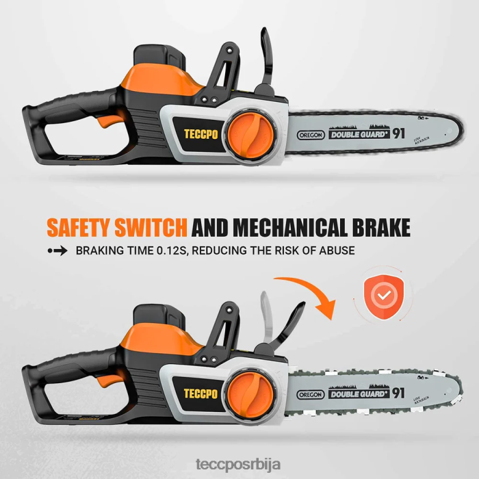 нега баште TECCPO акумулаторска моторна тестера X0JL8629