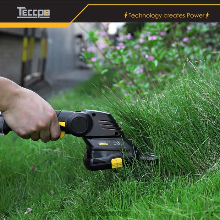 нега баште TECCPO акумулаторске маказе за траву X0JL8657
