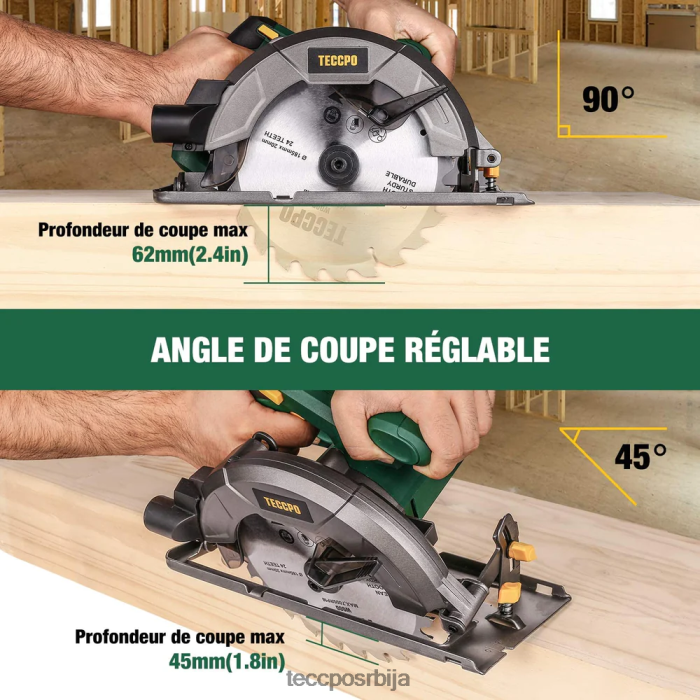 обрада дрвета TECCPO 1200в кружна тестера X0JL8627