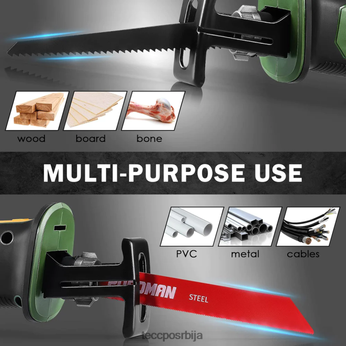 обрада дрвета TECCPO 20в акумулаторска клипна тестера X0JL8622