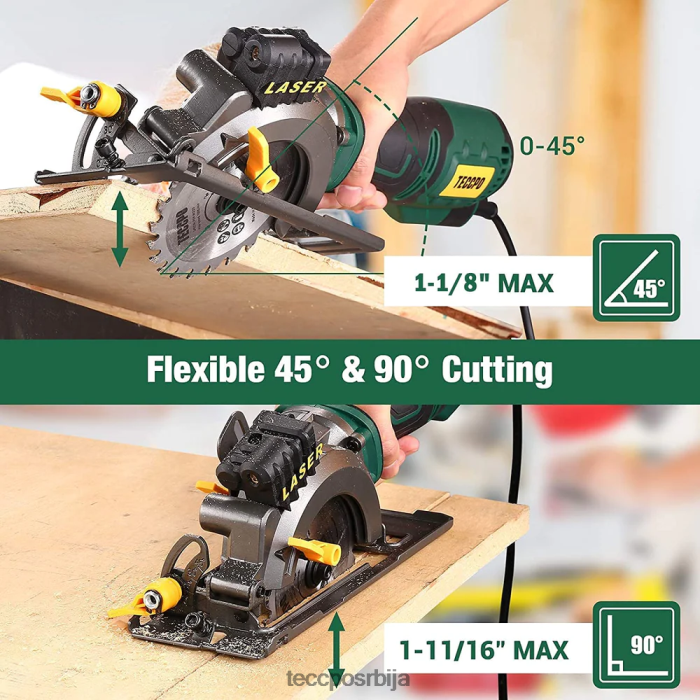 обрада дрвета TECCPO мини кружна тестера X0JL8623