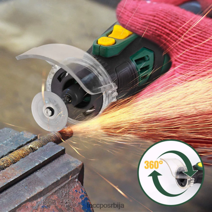 ротациони алати TECCPO Попоман комплет акумулаторског ротационог алата X0JL8645