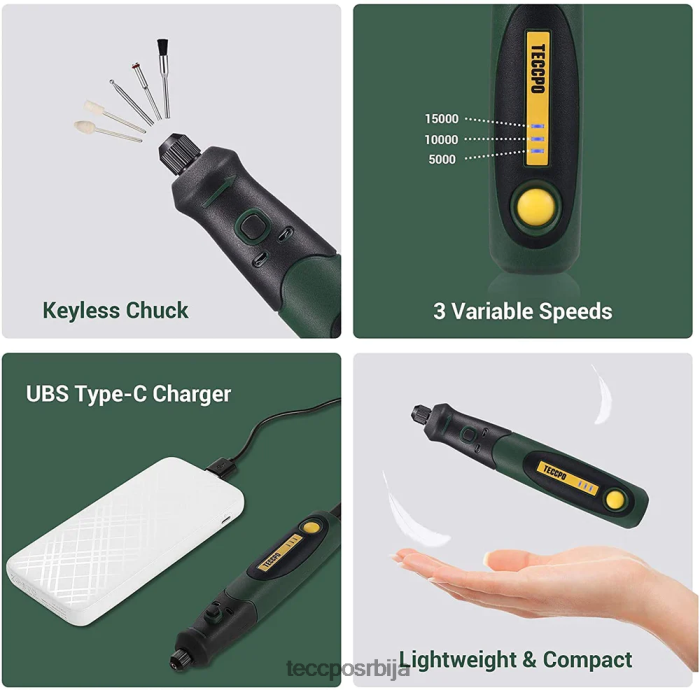 ротациони алати TECCPO акумулаторски ротациони алат X0JL8647